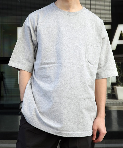 [NOiD] Tシャツ Lサイズ　グレー　United Athle United Athle（ユナイテッドアスレ） tシャツ 5.6オンス ビッグ