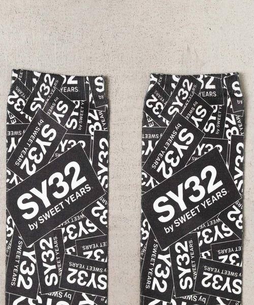 しもねたーず SY32 by SWEET YEARS 靴下 「73」「it」「SY32 YEARS」GRAPHIC