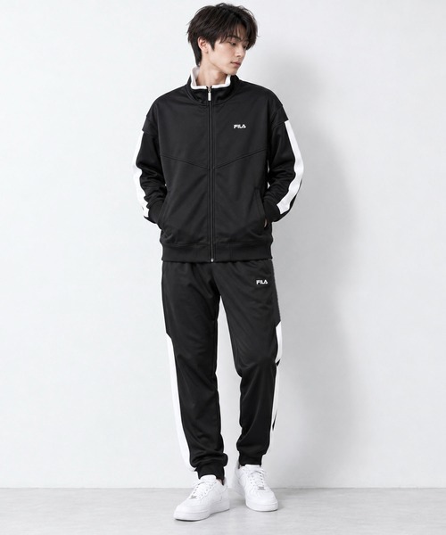 FILA（フィラ） ジャージ 「WEB別注」FILA M'Sスムースジャージスーツ