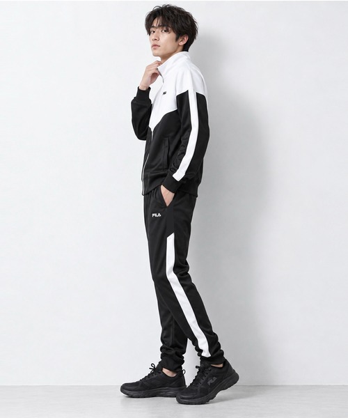FILA（フィラ） ジャージ 「WEB別注」FILA M'Sスムースジャージスーツ