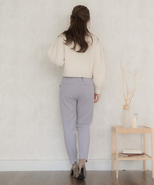 le reve vaniller パンツ スラックス テーパードパンツ
