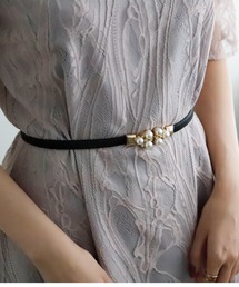 ヴィンテージ　パールチェーンベルト Lパールハートチェーンベルト[品番：WG010095689]｜WEGO【WOMEN