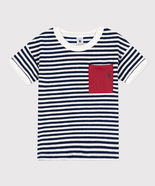 プチバトーパイル地Tシャツ&ボーダーTシャツおまとめページ PETIT BATEAU tシャツ パイルボーダー半袖Tシャツ キッズ 子供