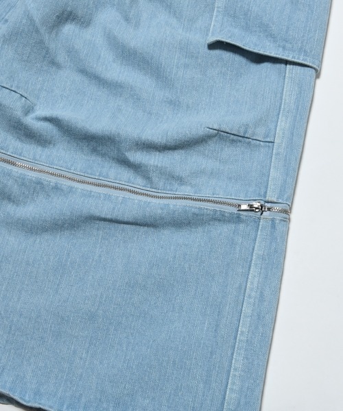 デニム・ジーパン 3 TAP Wide  Denim Pants room.13 ジーンズ 3Way Wide Denim Pants メンズ レディース
