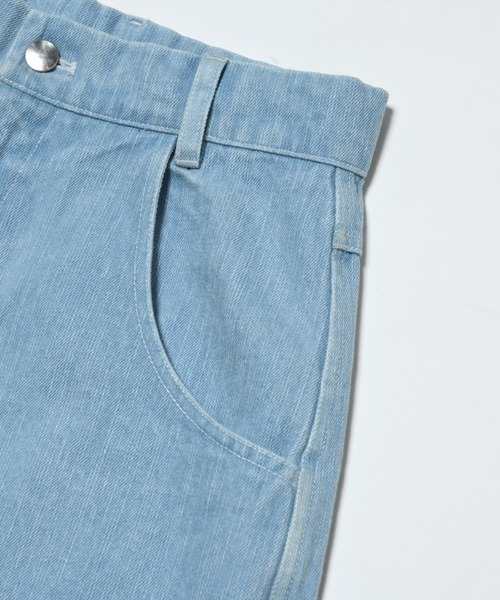 うむたページ room.13 ジーンズ 3Way Wide Denim Pants メンズ レディース