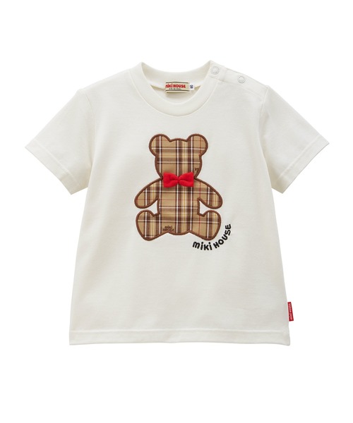 MIKI HOUSE tシャツ ミキハウスベア半袖Tシャツ キッズ 子供服