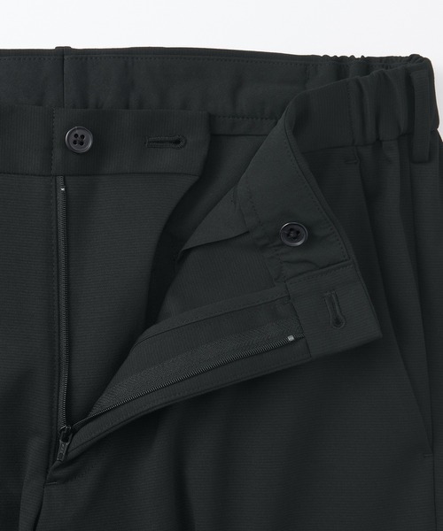 無印良品 パンツ 紳士 ストレッチジャージーノータックパンツ