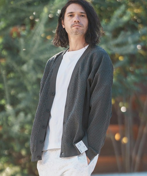 メンズニットカーディガン JIGGYS SHOP（ジギーズショップ） カーディガン メンズ トップス