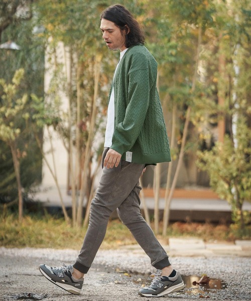 CAMBIO（カンビオ） カーディガン mcg3397- Openwork Knit Relax