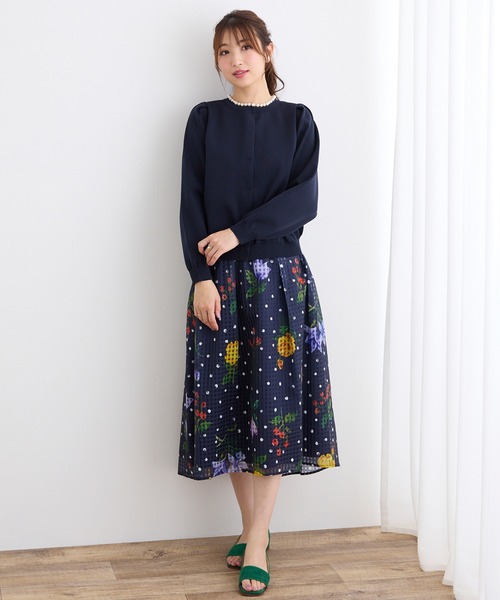 ニット パワーショルダーニットカーディガン レディース : 80694251  