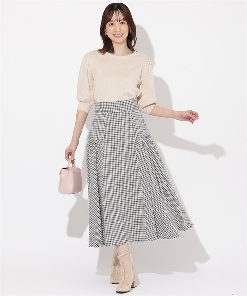 WILLSELECTION（ウィルセレクション） ロング スカート ギャザー切替