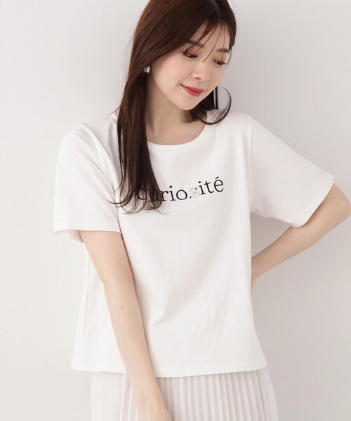 tシャツ Tシャツ レディース パールロゴＴシャツ / 1214160405｜zozo｜23