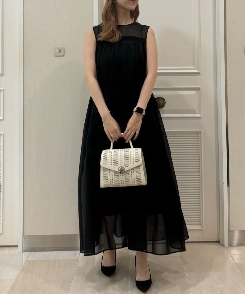 日本未入荷 JILL ドライオーガンジーワンピース ワンピース STUART ワンピース