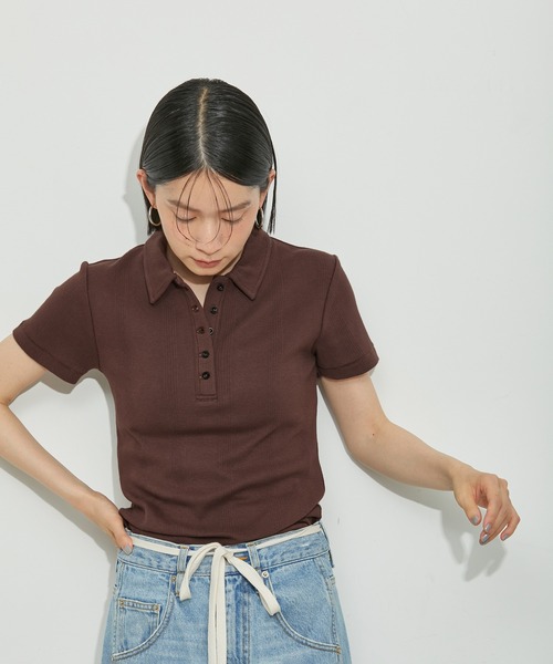 Miller for ADAM ET ROPE’別注Polo Tee&Skirt Miller for ADAM ET ROPE'】別注 Polo Tee（ポロシャツ