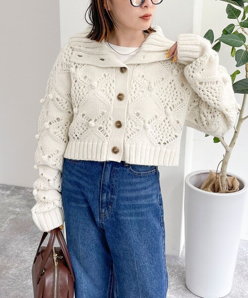 fredy emue（フレディエミュ） ニット セーター ポップコーン