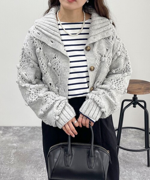 fredy emue（フレディエミュ） ニット セーター ポップコーン