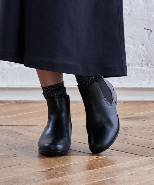 ing（イング） ブーツ 「WEB限定」サイドゴアショートブーツ