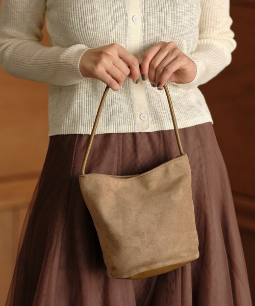 ZAKKA-BOX ショルダーバッグ バッグ フェイクスウェード