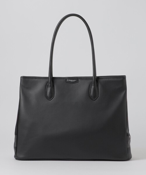 BLACK LABEL CRESTBRIDGE トートバッグ ハンドバッグ BLACK LABEL CRESTBRIDGE トートバッグ PVCクレストブリッジ