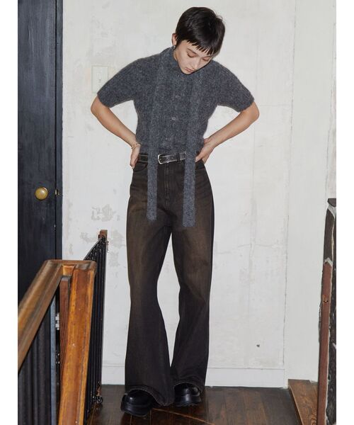 【VEQUM】RIM WIDE JEANS VEQUM】RIM WIDE JEANS