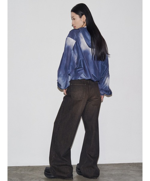 【VEQUM】RIM WIDE JEANS EMODA デニム　24 セール】【VEQUM】RIM WIDE JEANS（デニムパンツ）｜VEQUM