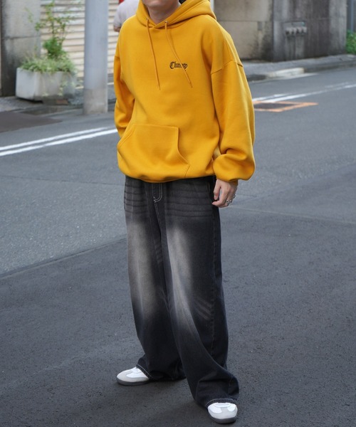 Von Dutch☆バックプリントロゴ コットン パーカー フーディ Von Dutch☆バックプリントロゴ コットン パーカー フーディ