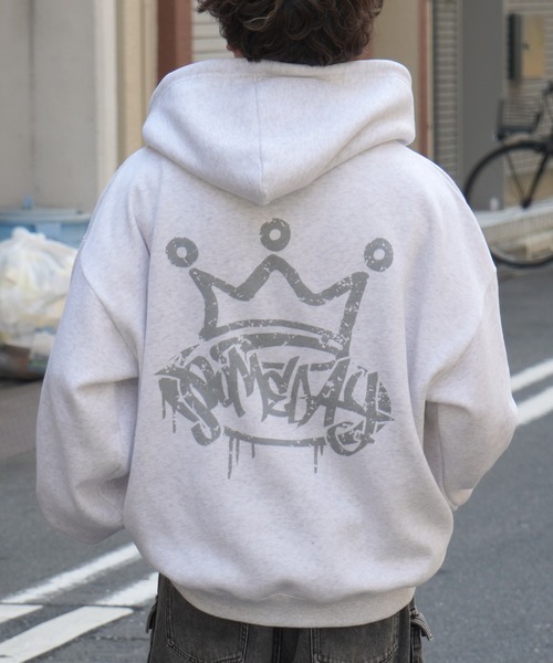 新品　schott ショット　プリント　ビッグシルエット　スウェット　パーカー 新品 schott ショット プリント ビッグシルエット スウェット