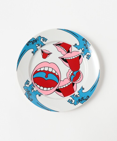 TOKYO CULTUART by BEAMS インテリア 横尾忠則 / Mouth Wave ミート皿
