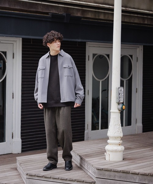 niko and…（ニコアンド） ブルゾン アウター ライトウーリーテック