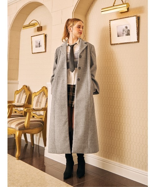 ダーリッチ ロングコート Darich（ダーリッチ） コート アウター ベーシックテーラードロング