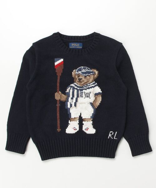 ラルフローレン　ポロベア　キッズL(12-14) コットンセーター 楽天市場】POLO RALPH LAUREN ポロラルフローレン COTTON BEAR