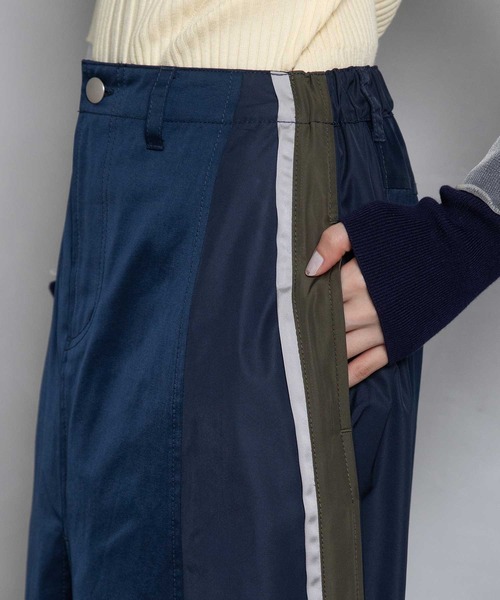 MARECHAL TERRE スカート コンビネーションラインスカート