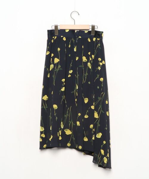 「PEELSLOWLY」 フレアスカート 1 ブラック レディース_画像2