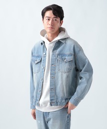 デニムジャケット gジャン 「セットアップ可」ヴィンテージライクデニムジャケット メンズ｜ZOZOTOWN Yahoo!店