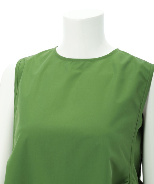 ノースリーブワンピース 緑 グリーン 馬M/２XL fifth 「fifth」 ノースリーブワンピース M グリーン レディース