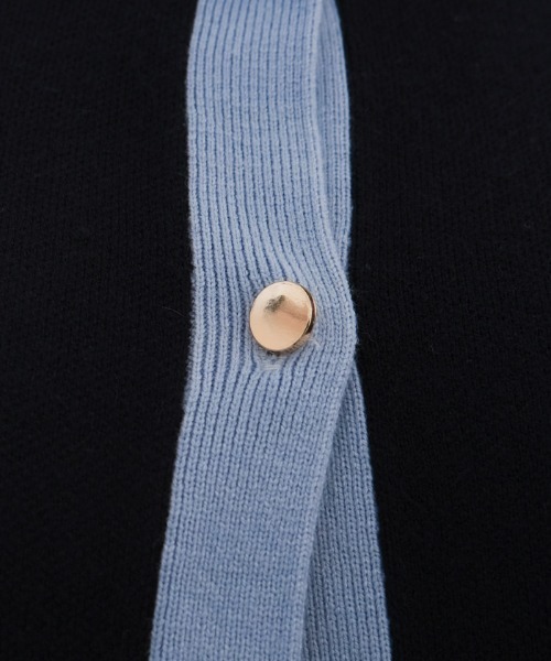 カーディガン バイカラーカーディガン レディース : ZOZOTOWN Yahoo!店