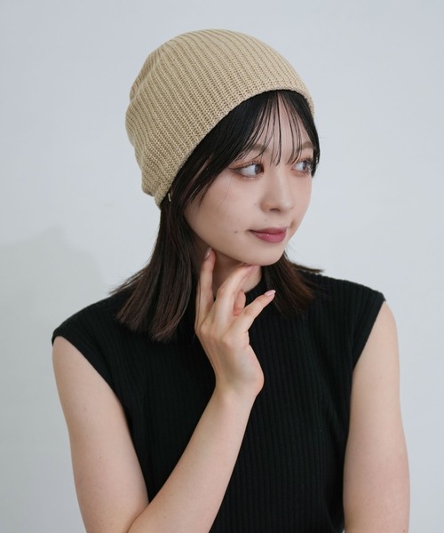 polcadot（ポルカドット） uvカット ニット帽 ニットキャップ 紫外線