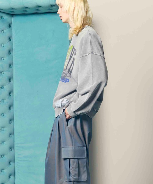 【美品】MAISON SPECIAL スウェット Oversize Sweatshirt/オーバーサイズスウェット【MAISON SPECIAL