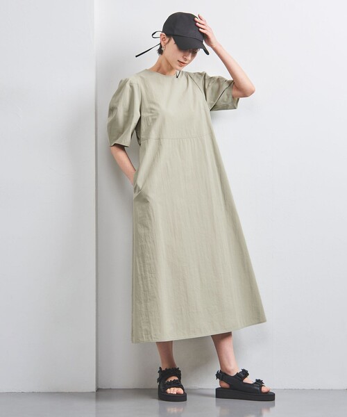UNITED ARROWS ワンピース オープン バックリボン : ZOZOTOWN