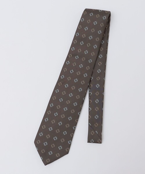 SHIPS（シップス） ネクタイ Puccini: シルク スクエア 小紋 タイ