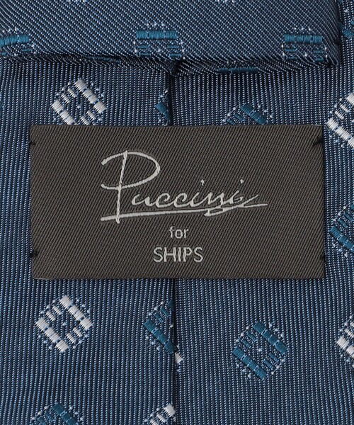 SHIPS（シップス） ネクタイ Puccini: シルク スクエア 小紋 タイ