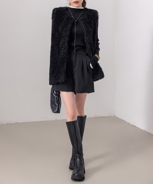 DAY CLOSET ベスト ジレ 「裏地付き/腰周りサイジング」一点投入で