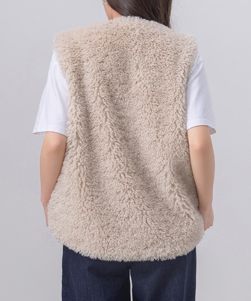 DAY CLOSET ベスト ジレ 「裏地付き/腰周りサイジング」一点投入で