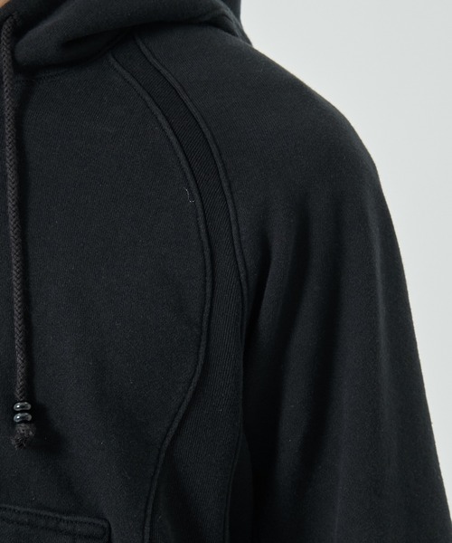 NVRFRGT（ネヴァーフォーゲット） パーカー PANELLED ZIP UP HOODIE