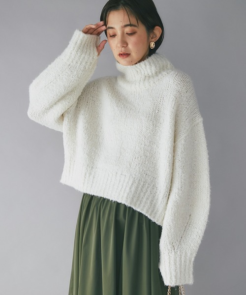 「RIVE DROITE」 長袖ニット FREE ブラック レディース_画像2