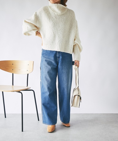 「RIVE DROITE」 長袖ニット FREE ブラック レディース_画像8