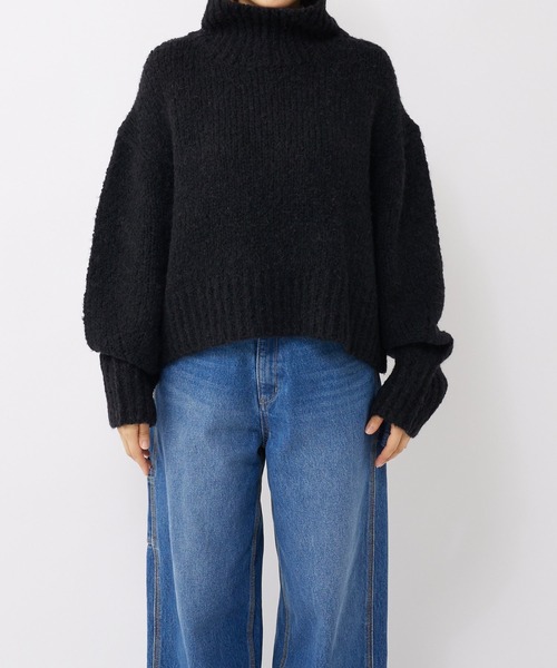 「RIVE DROITE」 長袖ニット FREE ブラック レディース_画像9