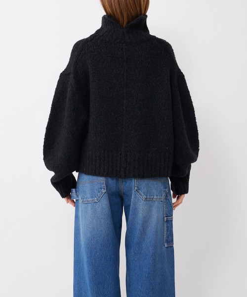 「RIVE DROITE」 長袖ニット FREE ブラック レディース_画像10