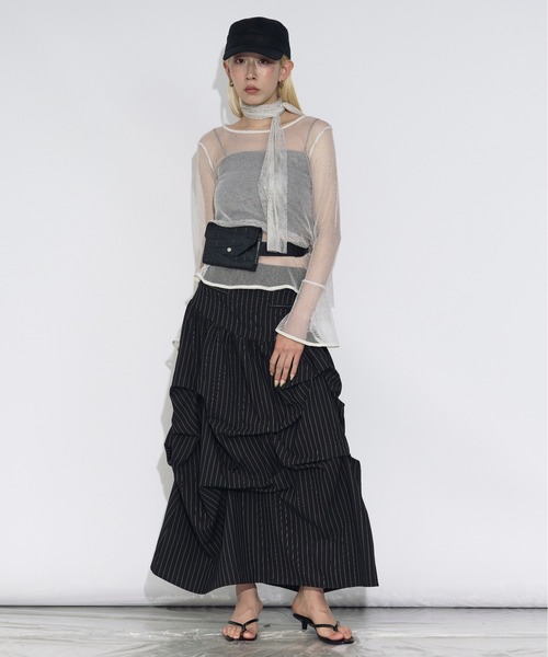 Legleam リグリーム ボリュームタックスカート ボリュームタックスカート｜VOLUME TUCK SKIRTの通販｜regleam