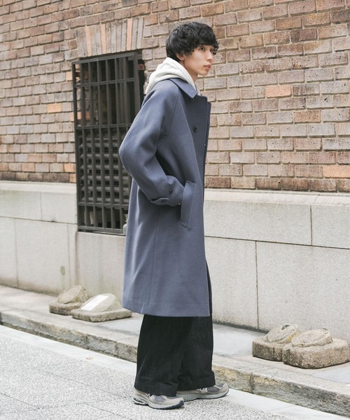FORK&SPOON（フォークアンドスプーン） ステンカラーコート 5 ブルー